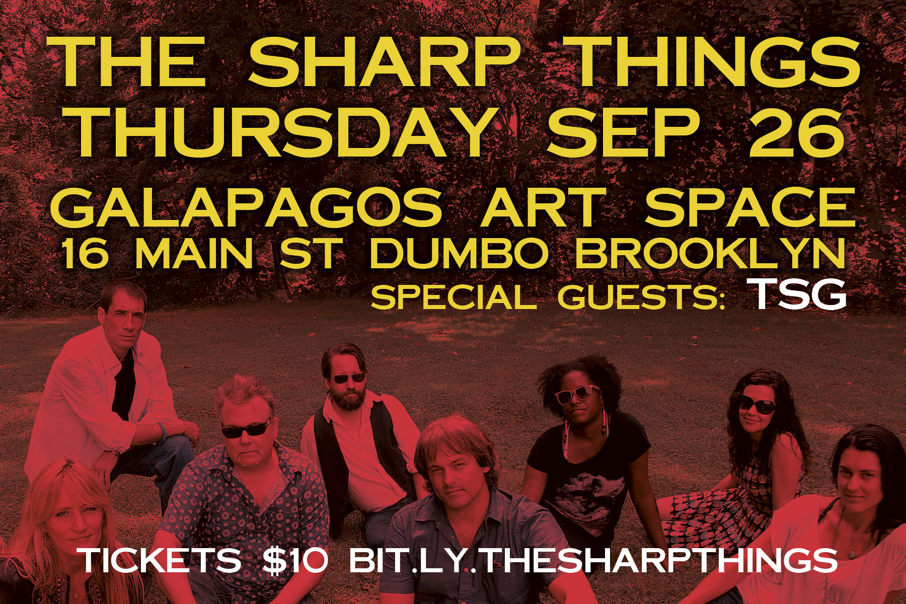 The Sharp Things Concert at Galapagos Art Space